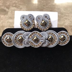 Women’s Handmade Soutache Choker Set